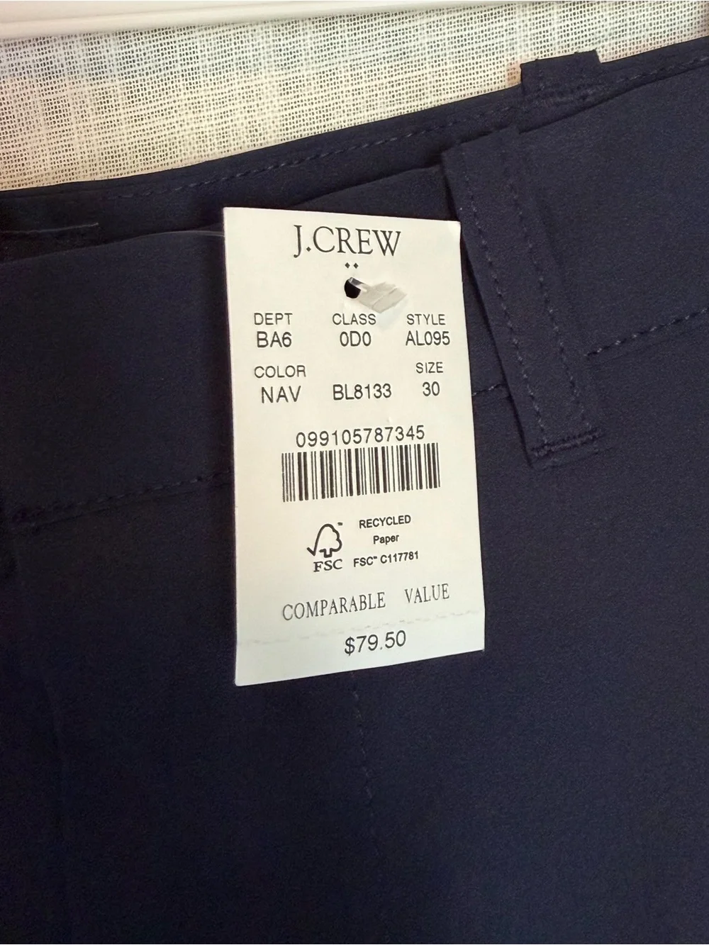 J. Crew al095 additional